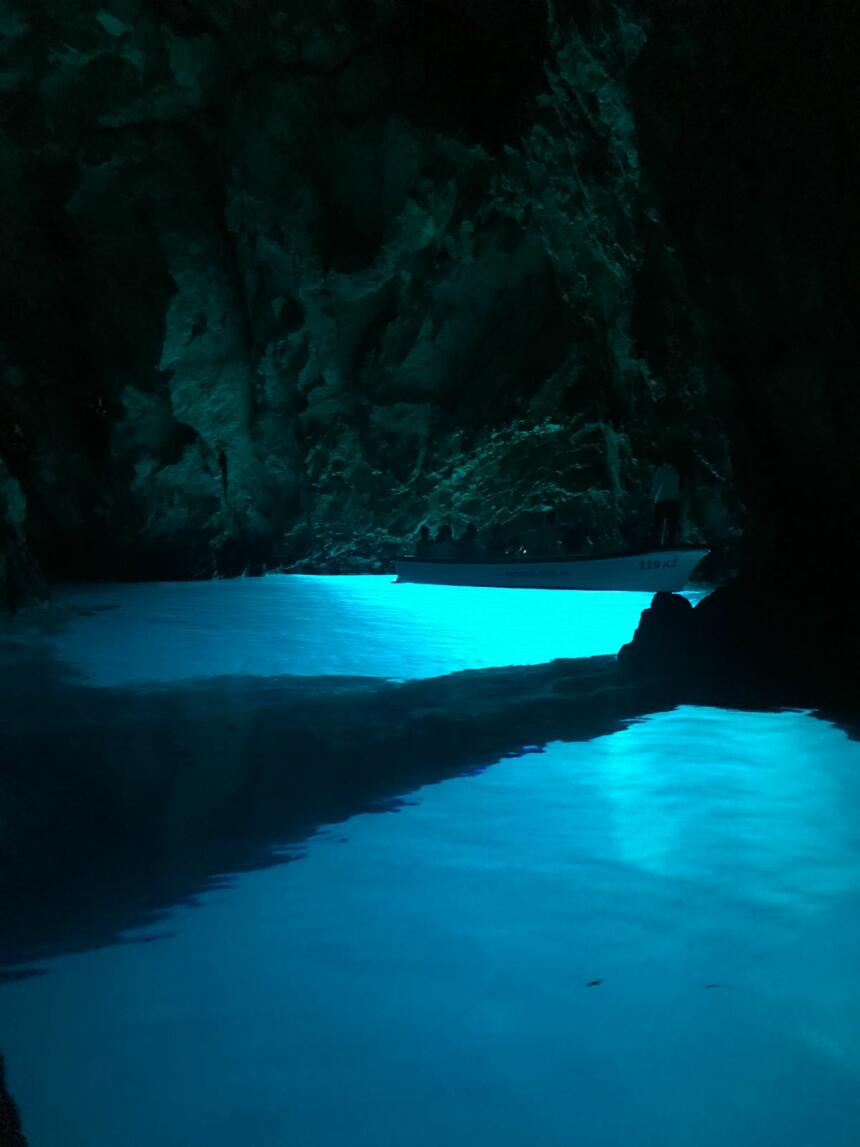 Blue cave