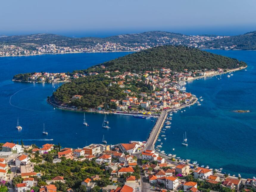 Rogoznica-aerial-view-of-the-village