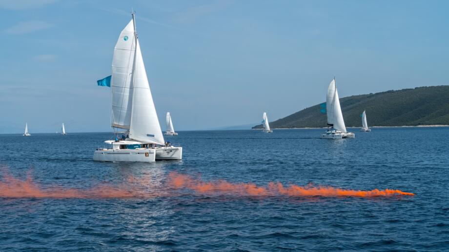 Winning a corporate regatta