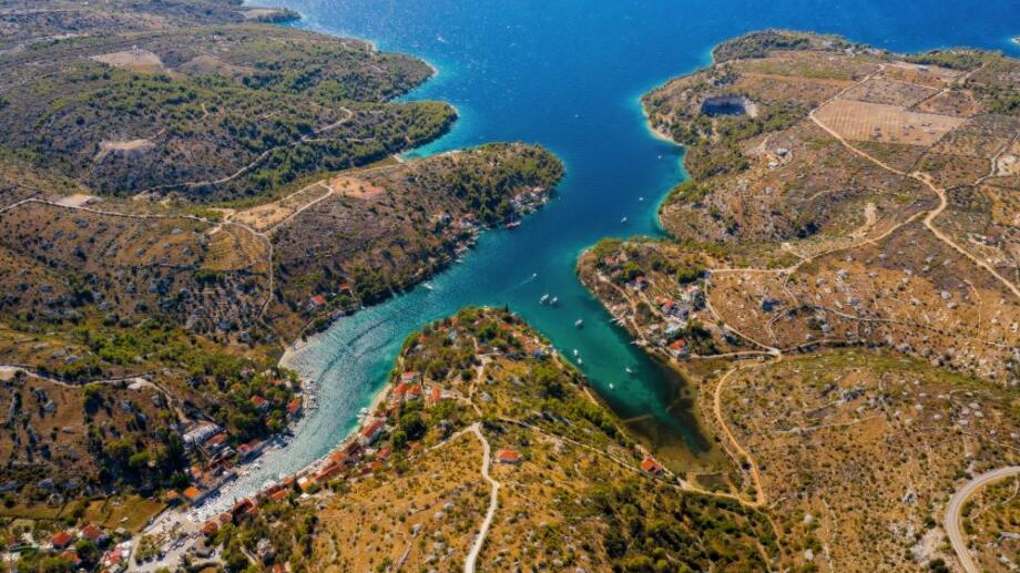 Brac-island-aerial-view-fascinating-biking-trails