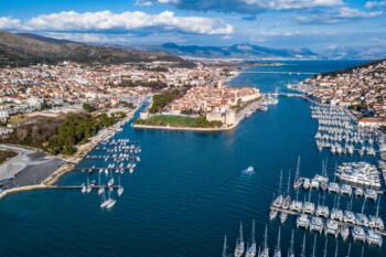 Trogir-marina-from-the-sky