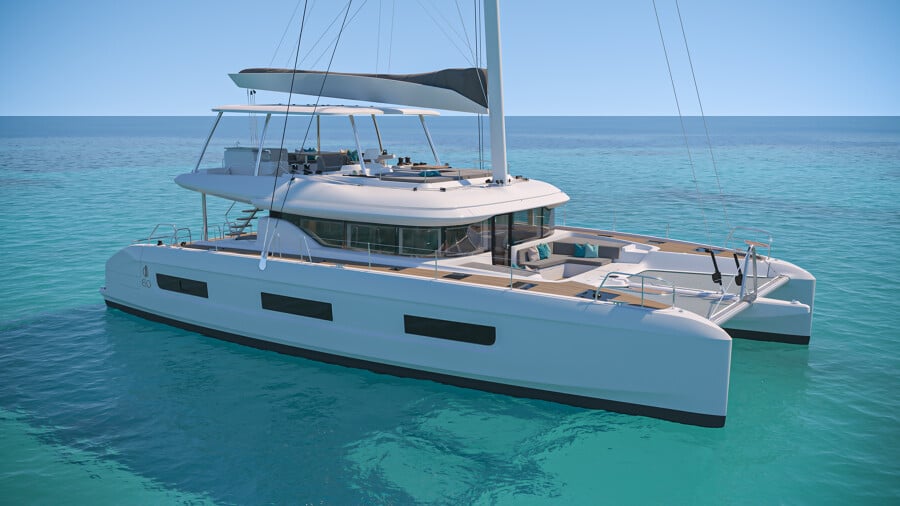 lagoon 60 power catamaran