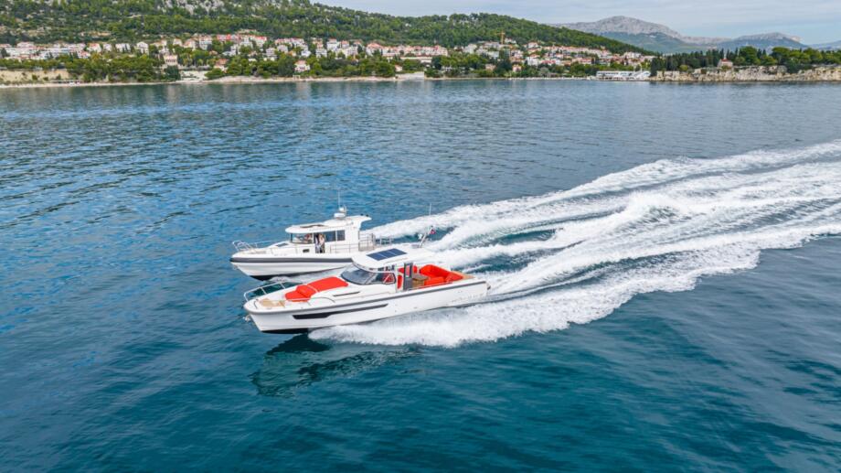 Nava Displaying 2 Nimbus Boats at INTERNAUTICA 2025