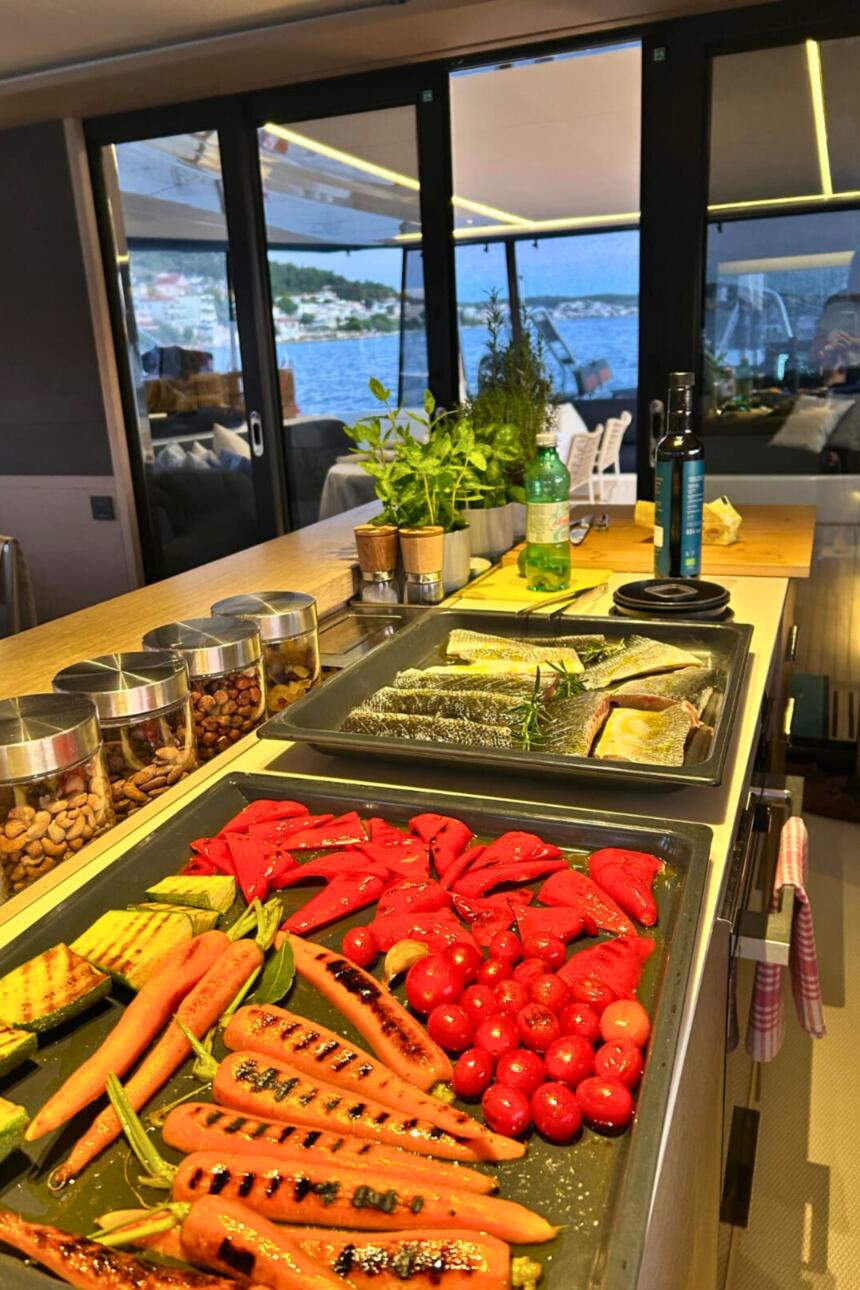 Christine Aboard Amada Mia – Lagoon Sixty5