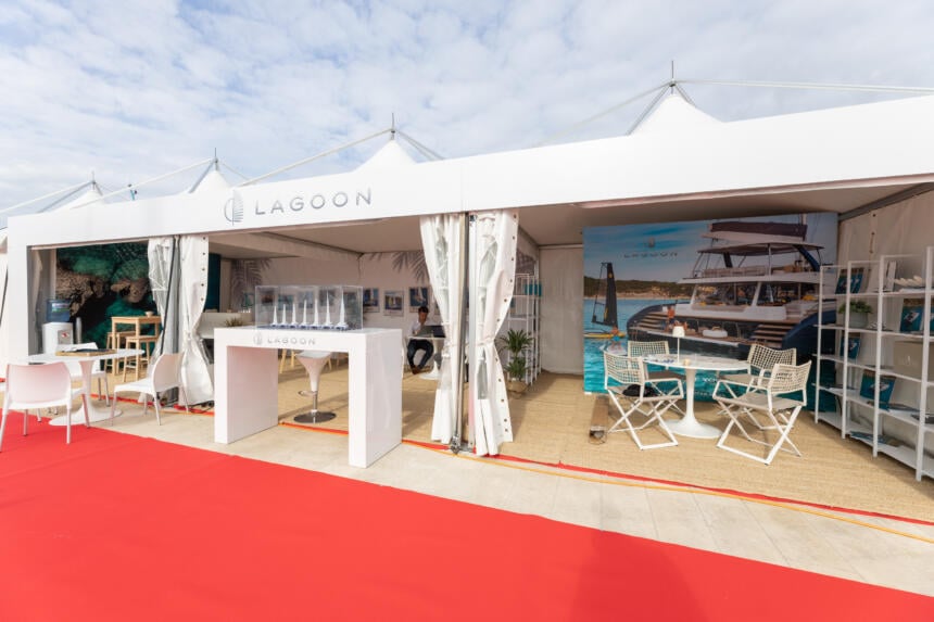 lagoon štand biograd boat show