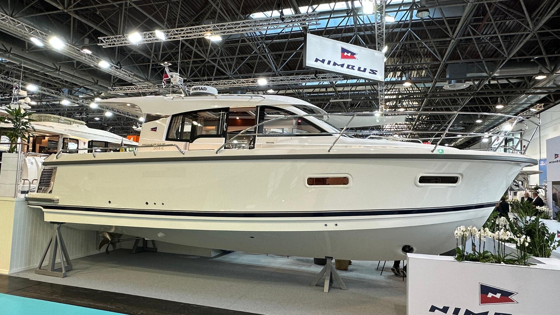 Nimbus 305 coupe on display in Zagreb