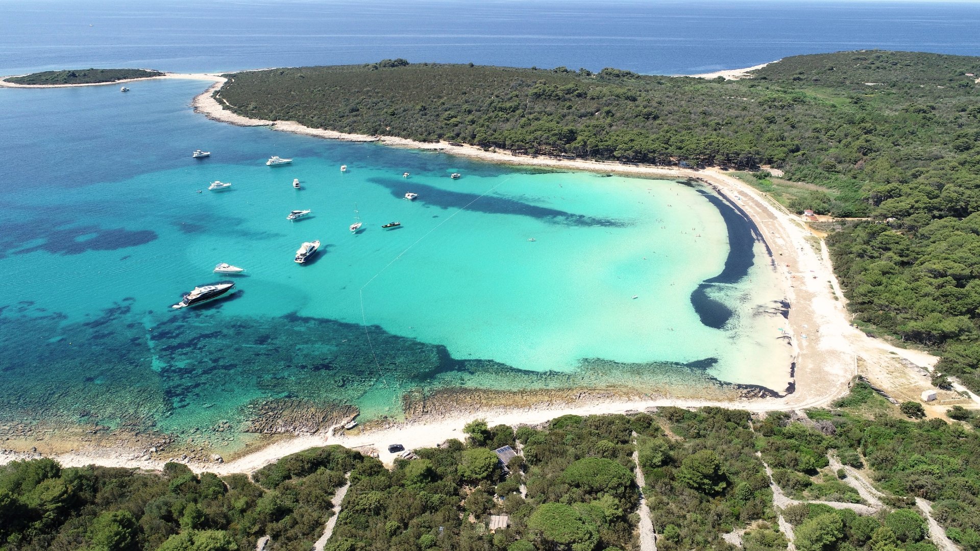 Dugi otok Sakarun cove and beach