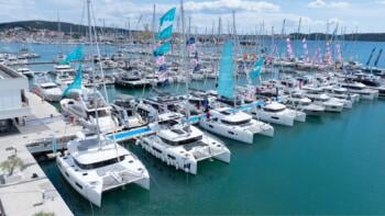 lagoon catamarans at dalmatia boat show