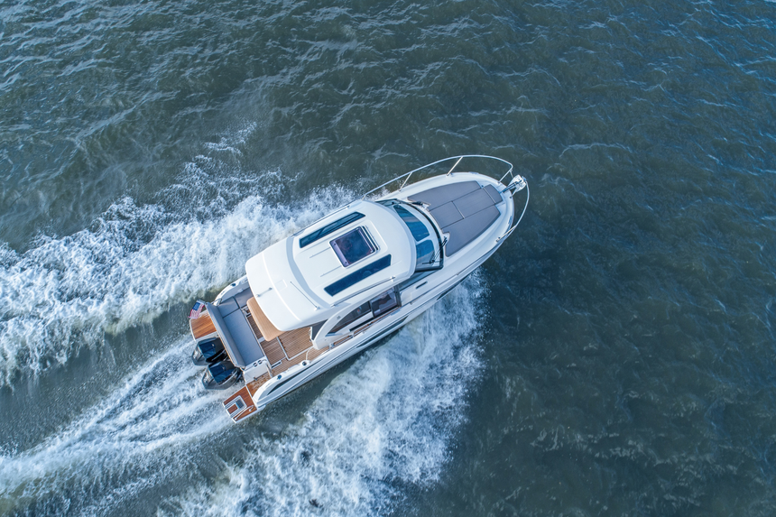 Beneteau Antares 8 motorboat presented by Nava at Biograd Boat Show 2026